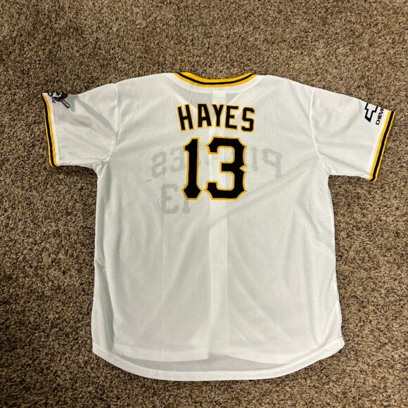 NWOT:  Pittsburgh Pirates #13 Hayes / Chevy Giveaway Shirt - Adult Size L - CL - Picture 3 of 4